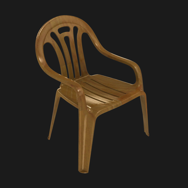 plastic molded chair max