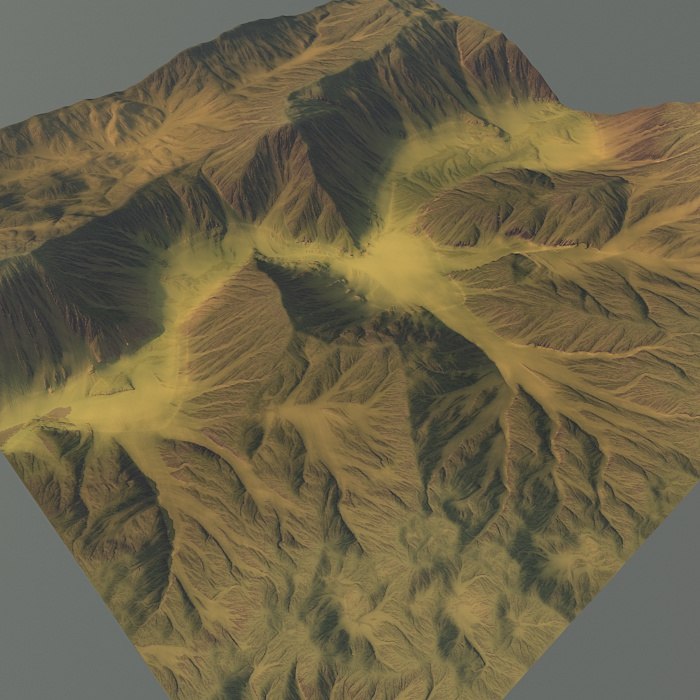 3ds max mountain terrain