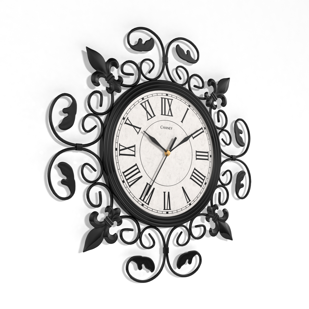 3d analog decorative wall clock model