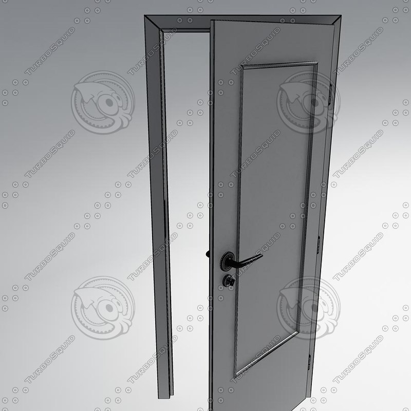 door porta classic c 3d obj