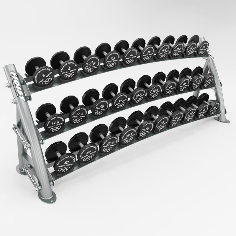hoist dumbell rack max