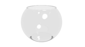 3d max fish bowl fishbowl