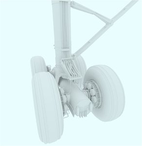 3d model landing gear