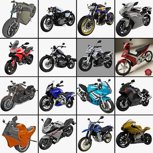 motorcycles 18 cycle 3d model