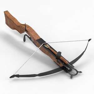 3d crossbow arrow