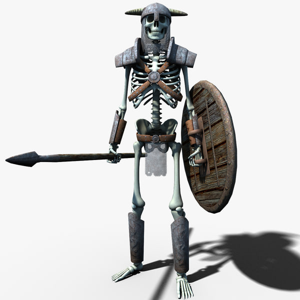 ファンタジースケルトン3dモデル Turbosquid