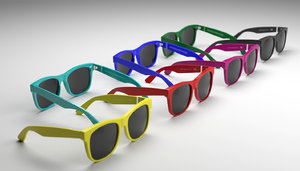 super sunglasses 3d max