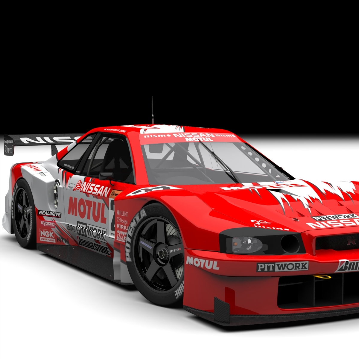 nissan gtr r34 3d model