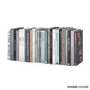 3ds max books customizable design set