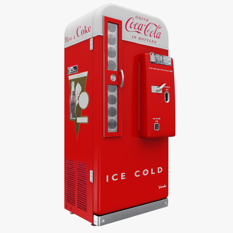 Download 3d coca cola vending machine