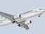 3d boeing 737-800 jal express model