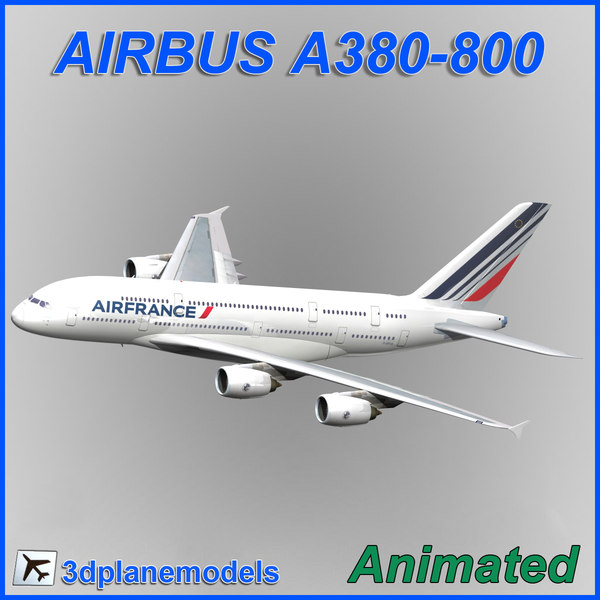 airbus a380-800 3ds