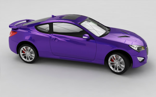genesis coupe diecast
