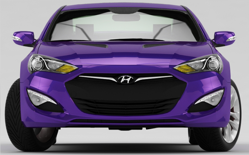 genesis coupe diecast