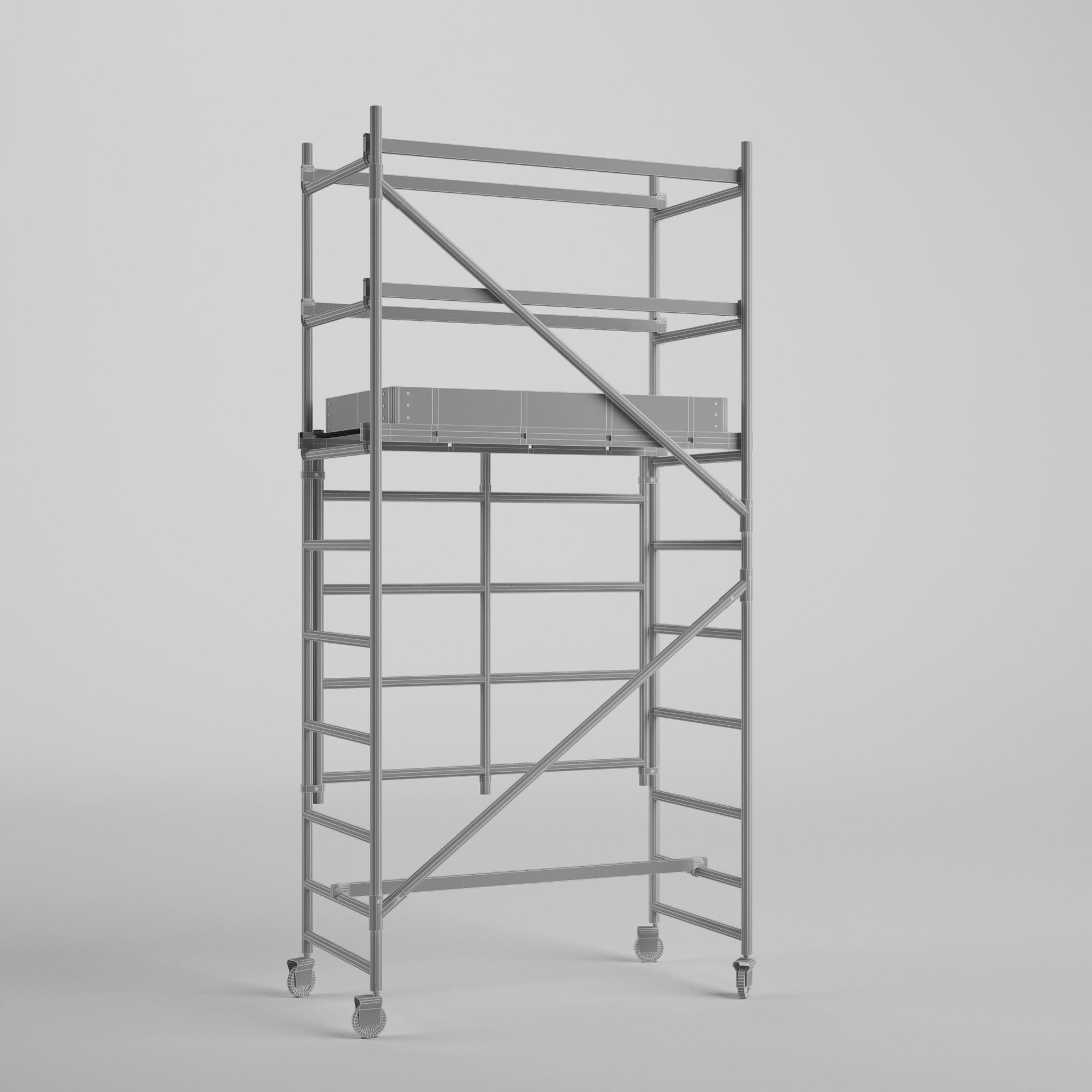scaffold tower 3d max