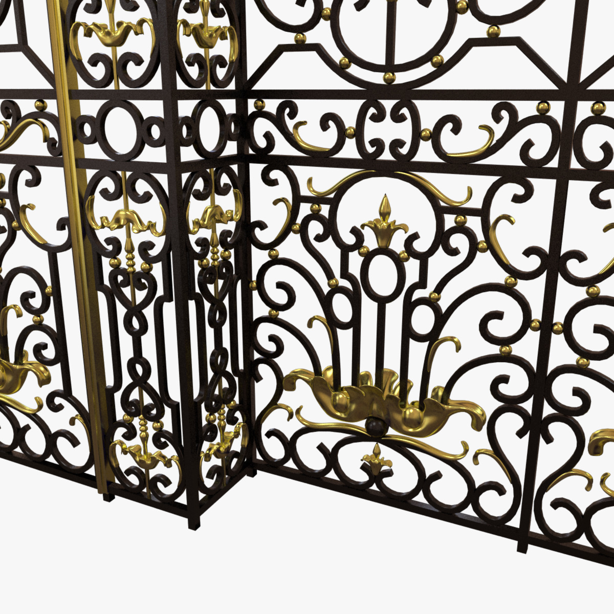 3d gate french cathedral