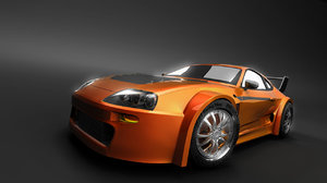 car sports vehicle 3d model