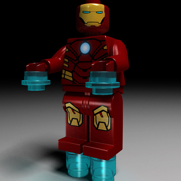 Lego Character 3d Max