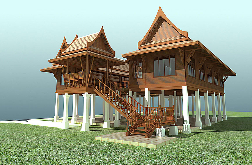 Traditional Thai House Floor Plan