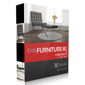 3d model volume 25 furniture iii