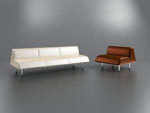 voyager sofa chair 3d max