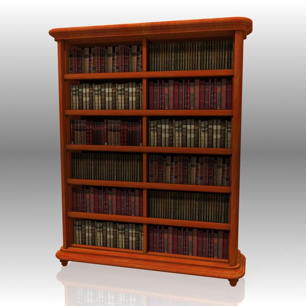 realistic bookshelf max