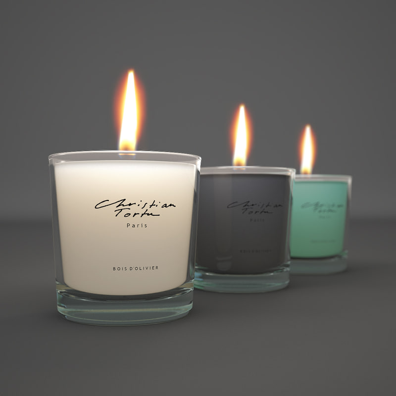 Free 3d Model Candles