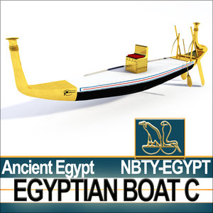 c4d ancient egypt boat c