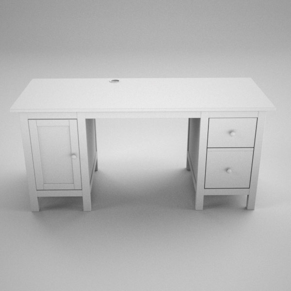 ikea desk 3d model