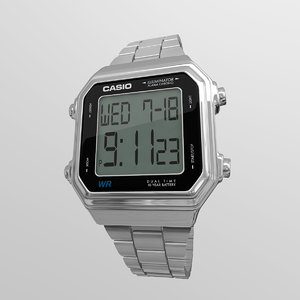 casio watch s 3d model