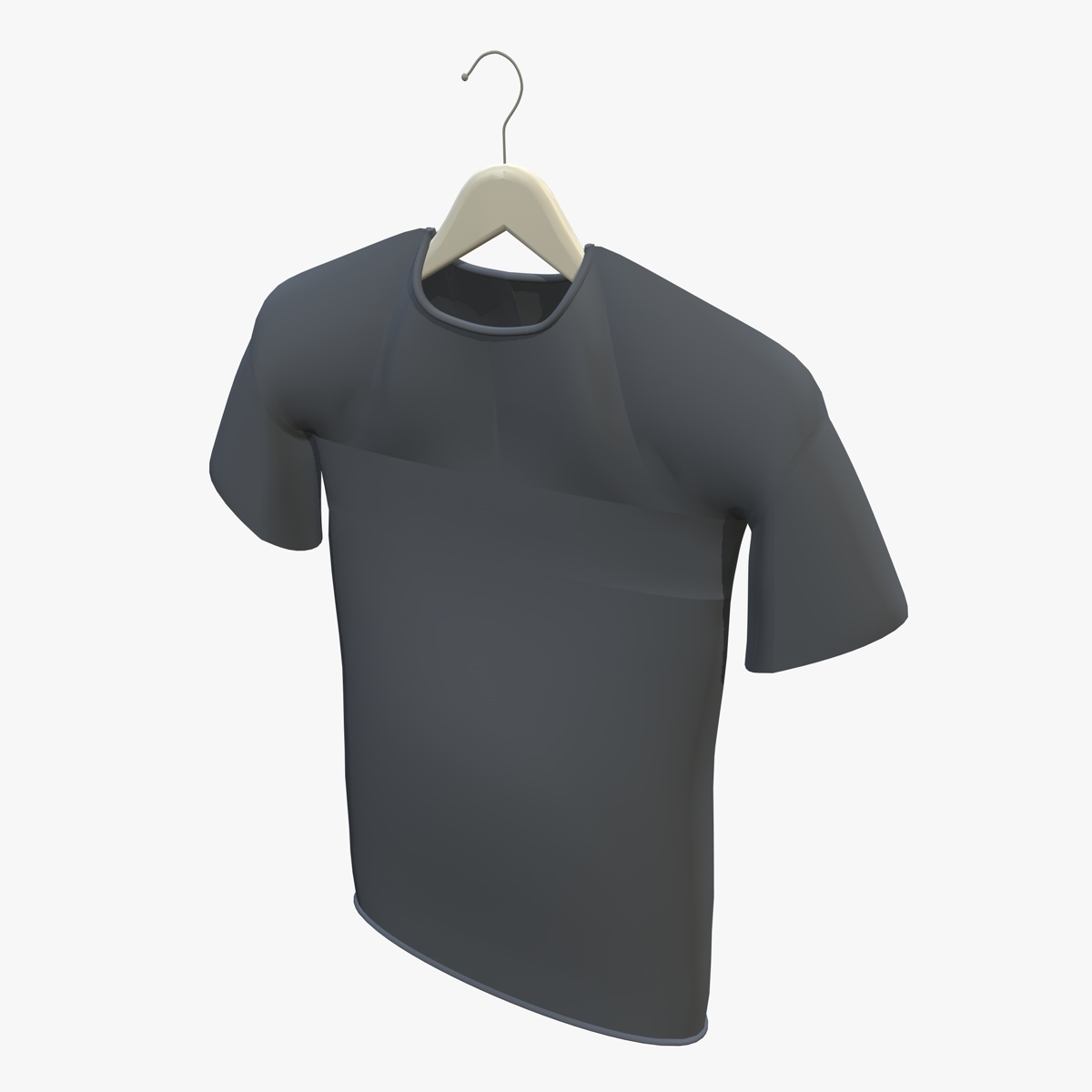 t-shirts hanger shirt 3d model