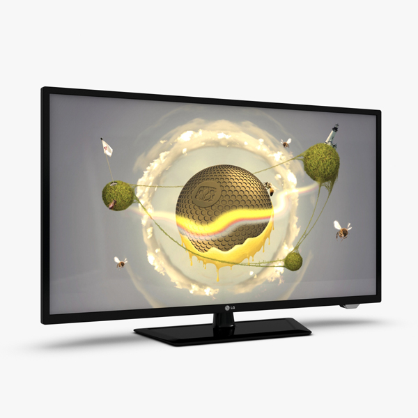 3dsmax 42 television lg tv