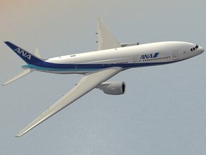 3d boeing 777-200 er ana