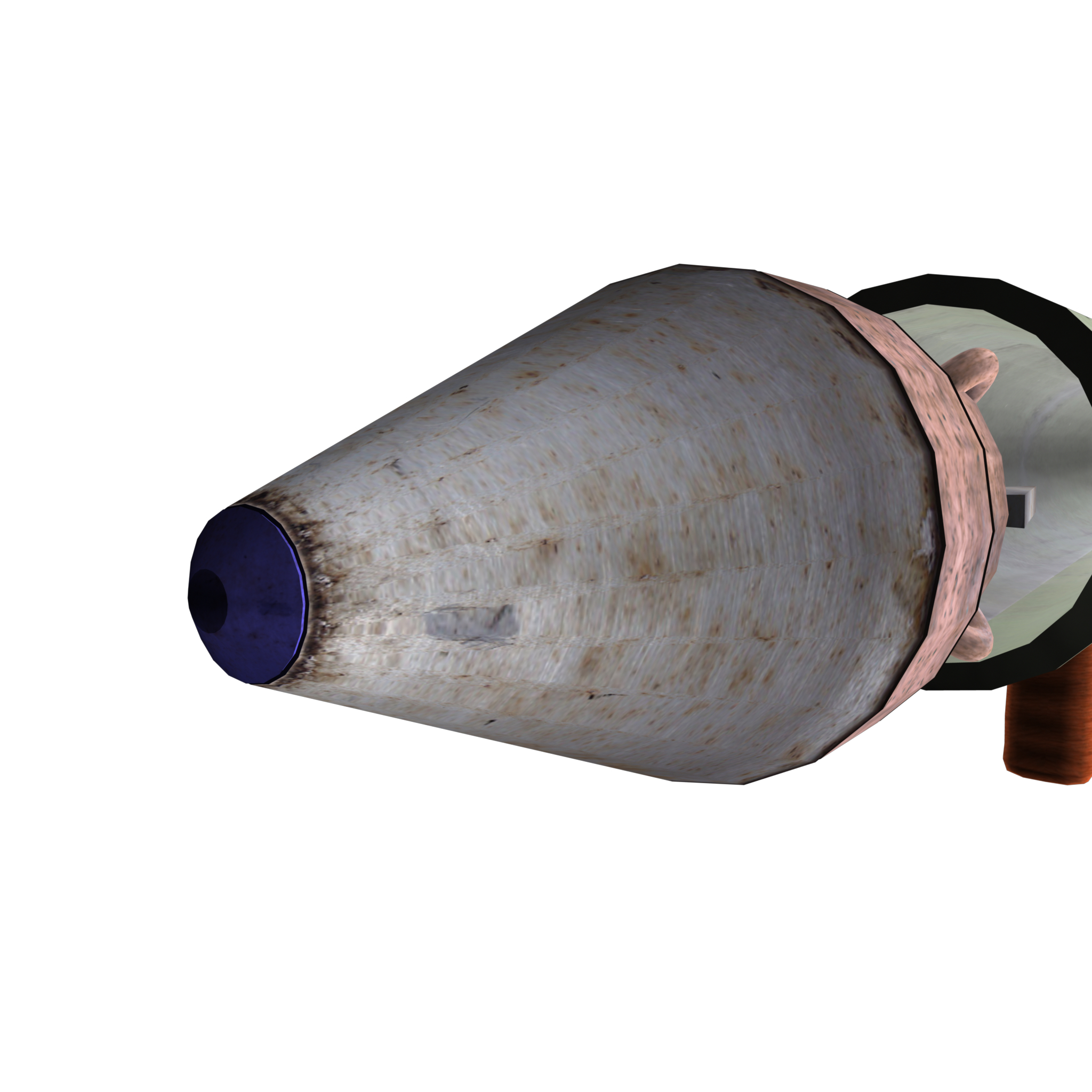 3d model steam rocket launcher ammo