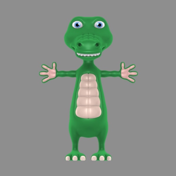 max cool cartoon crocodile