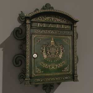 mail box 3d model