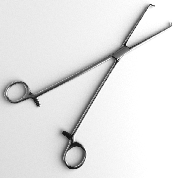 surgical tenaculum 3d max