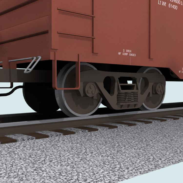 train car 3d model