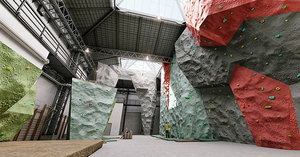 3d max climbing walls