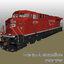 ge es44ac locomotive engines 3d model