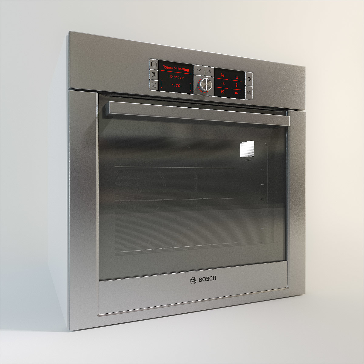 Bosch Integrated Single Oven 3d 3ds