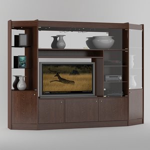 tv cabinet 3d max