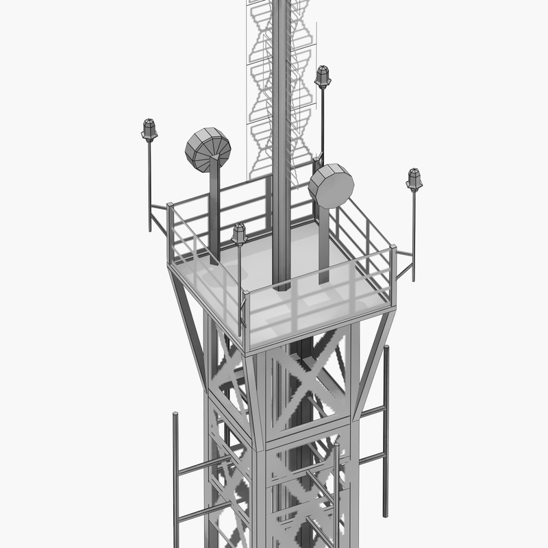 3d Radio Tower