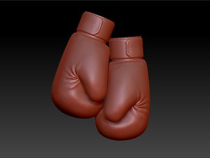 3ds jewelry boxing gloves