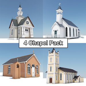 3d model 4 chapel