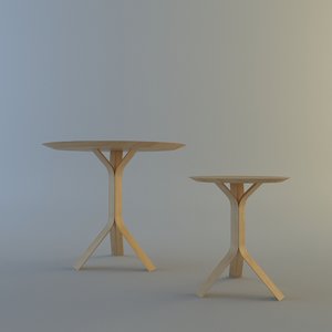 table coffee böttcher 3d model