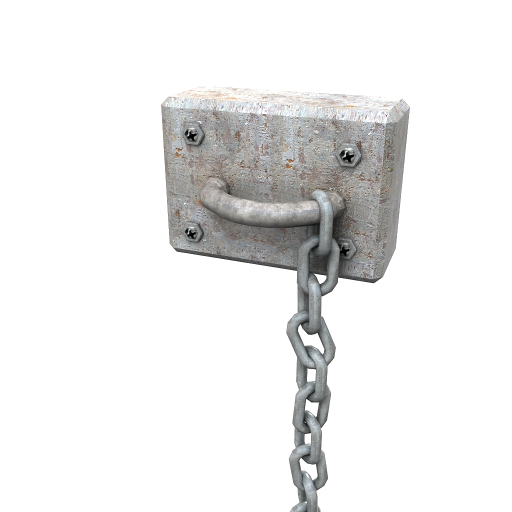 shackles 3d model