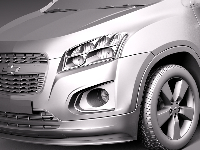 chevrolet trax 2013 suv c4d