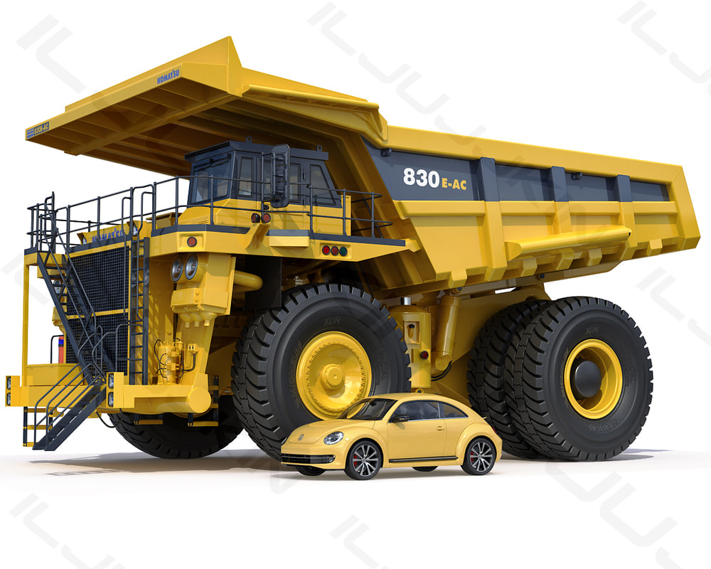 Mining Dump Truck Komatsu Model