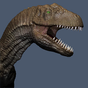 dino dinosaur allosaurus 3d model